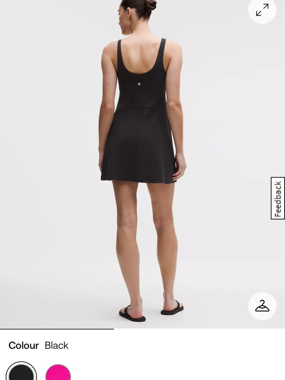 NWT lululemon align dress Black size 4 - Picture 4 of 7